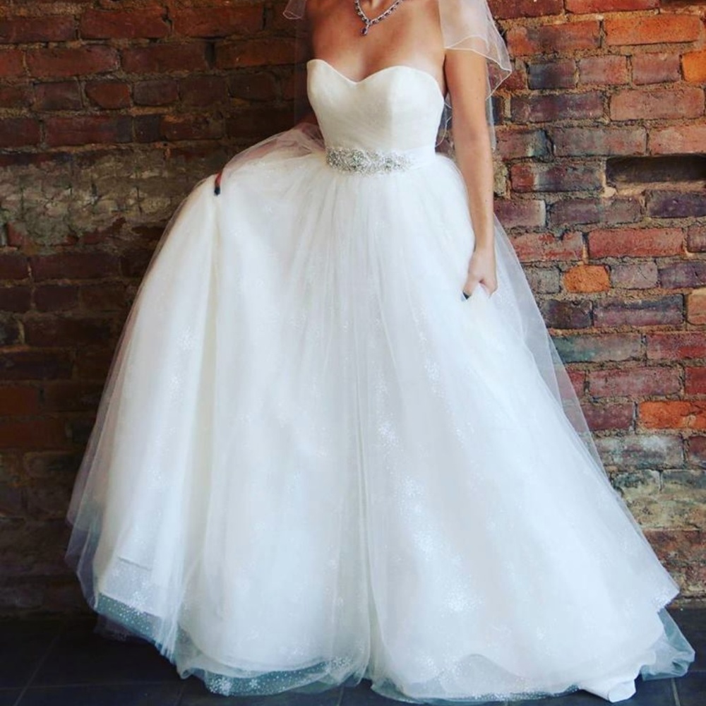 Strapless Ball Gown Wedding Dress